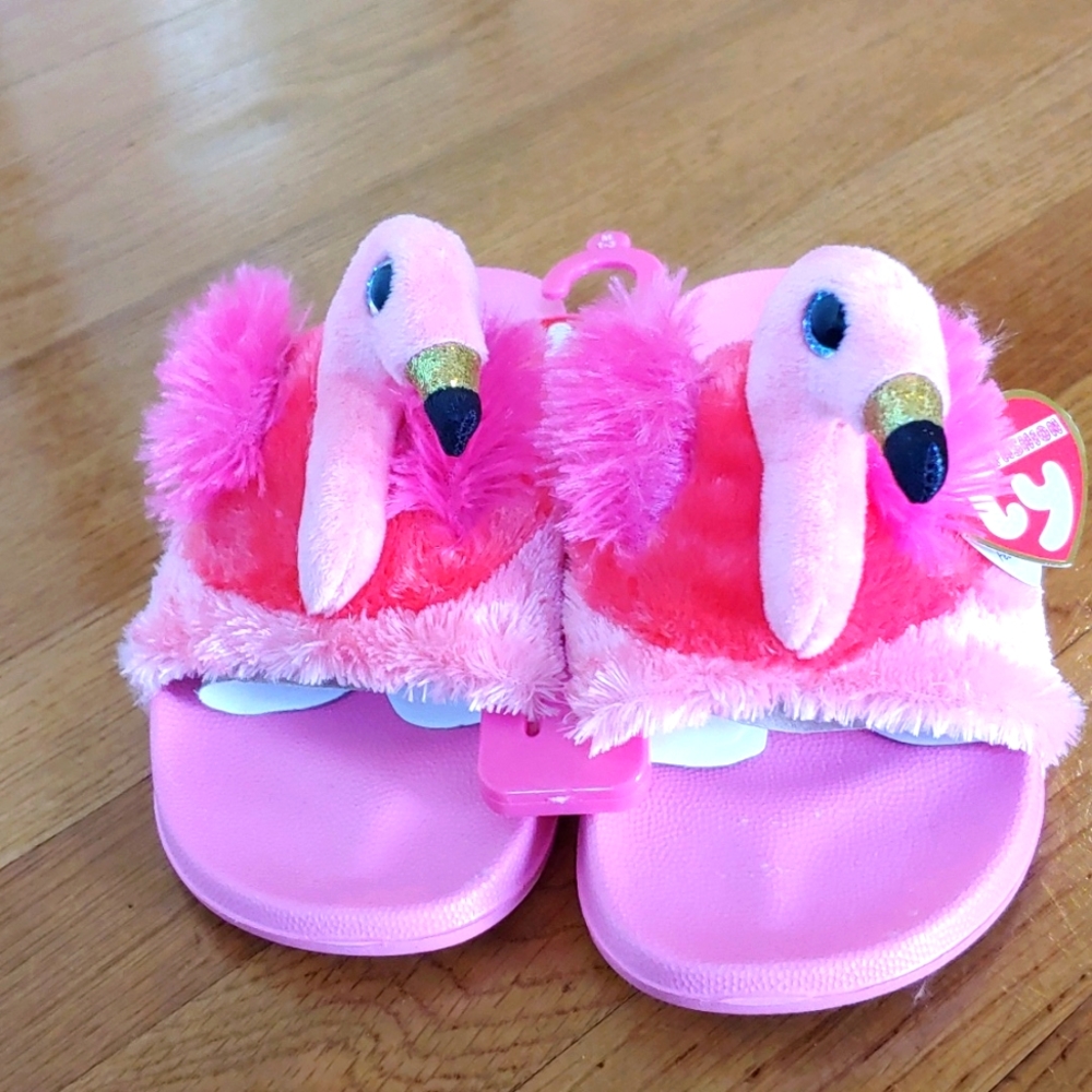 ty Kids Flamingo Sandals (M) 1-3
